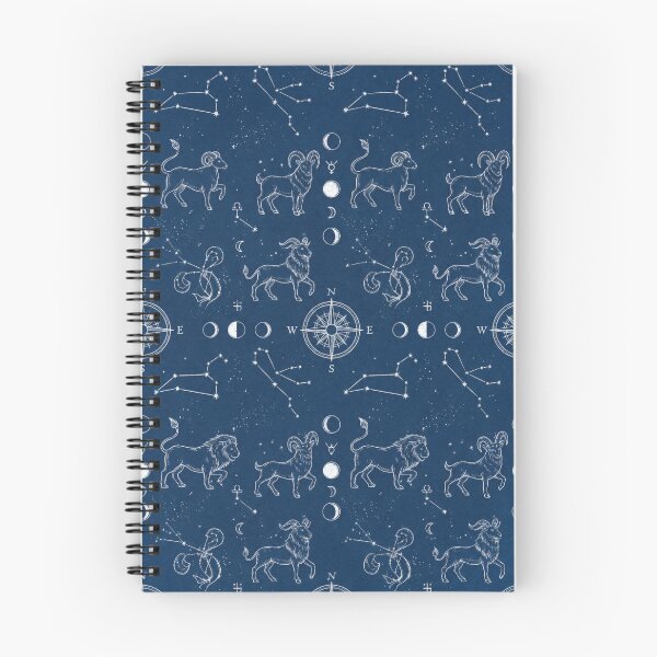 Item preview, Celestial Navigation Blueprint: Vintage Zodiac & Star Map designed and sold by The boys.