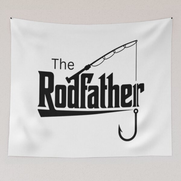 Item preview, Funny The Rodfather Parody Fishing Men_black designed and sold by Embers & Incense Co..