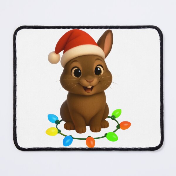 Item preview, Christmas Mini Rex Rabbit designed and sold by Sillytoe.