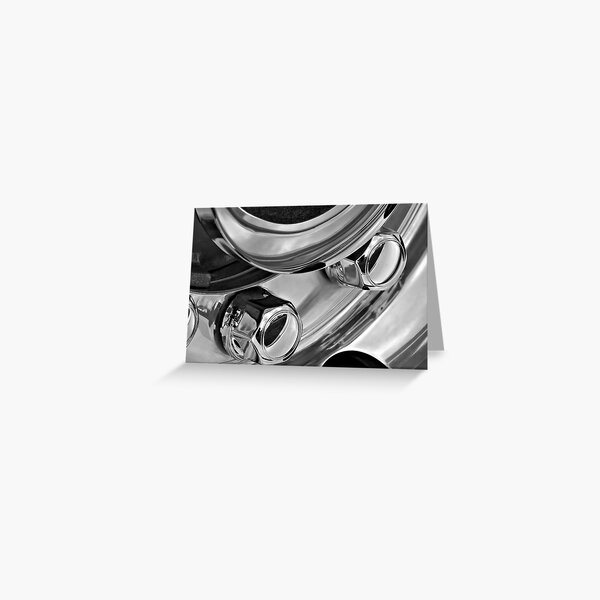 Highly Polished Hub Greeting Card
