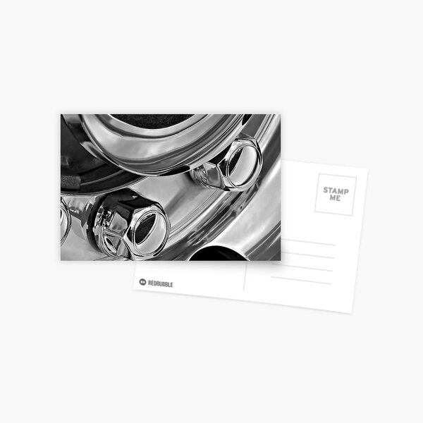 Highly Polished Hub Postcard