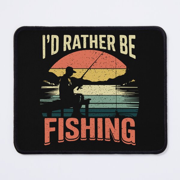 Item preview, Fun I'd Rather Be Fishing Men Women Youth designed and sold by Embers & Incense Co..