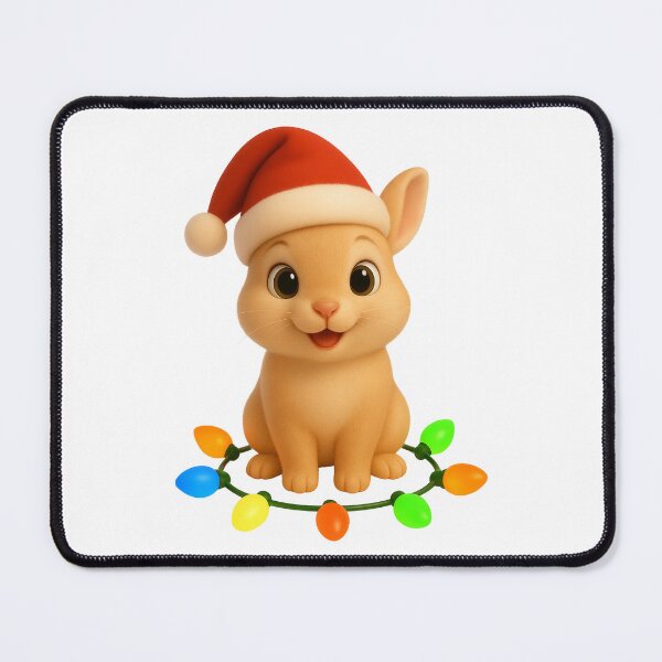 Item preview, Christmas Mini Satin Rabbit designed and sold by Sillytoe.