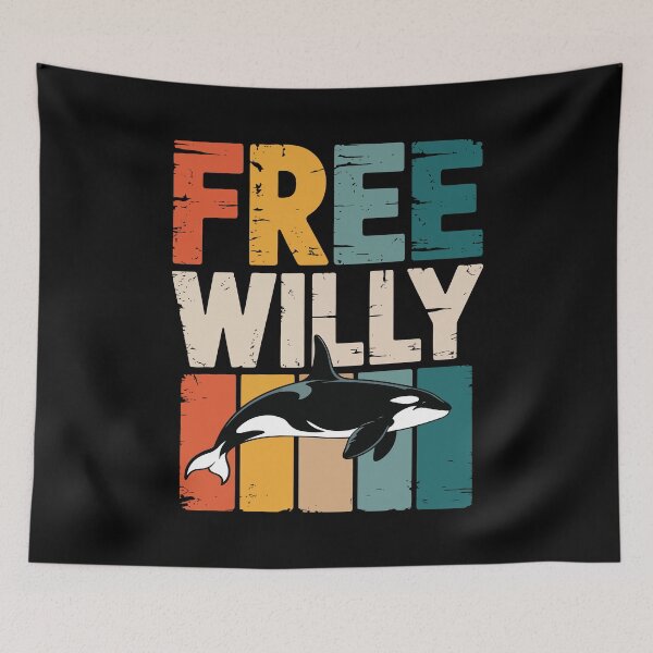 Item preview, Retro Free Willy Essential Free Orca Willy designed and sold by Alwaleed112.