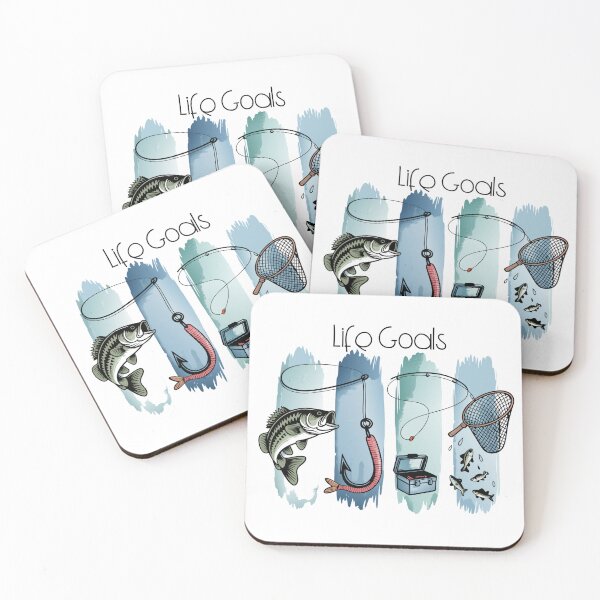 Item preview, Life Goals: Fishing_2 designed and sold by Embers & Incense Co..