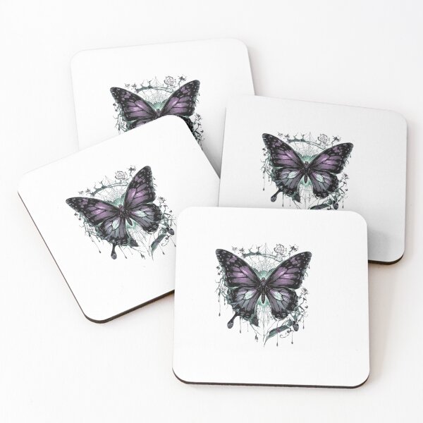 Item preview, Dark beauty, transformed into wearable art.: Mysterious butterfly 1 designed and sold by Alchemic-Gifts.