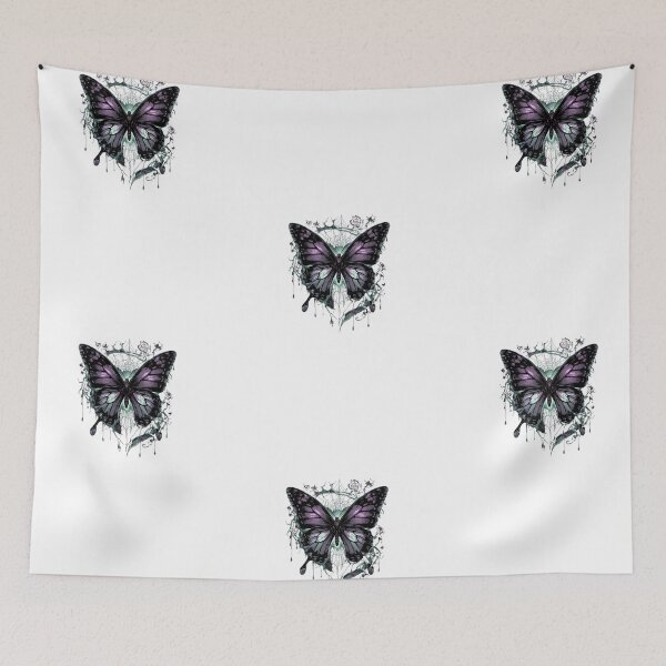 Item preview, Dark beauty, transformed into wearable art.: Mysterious butterfly 1 designed and sold by Alchemic-Gifts.