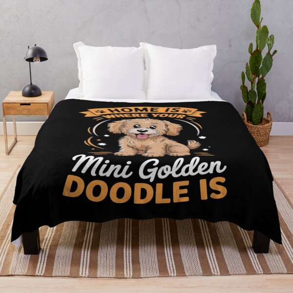 Item preview, Home Is Where Your Mini Golden Doodle Is designed and sold by CruelShadesSt.