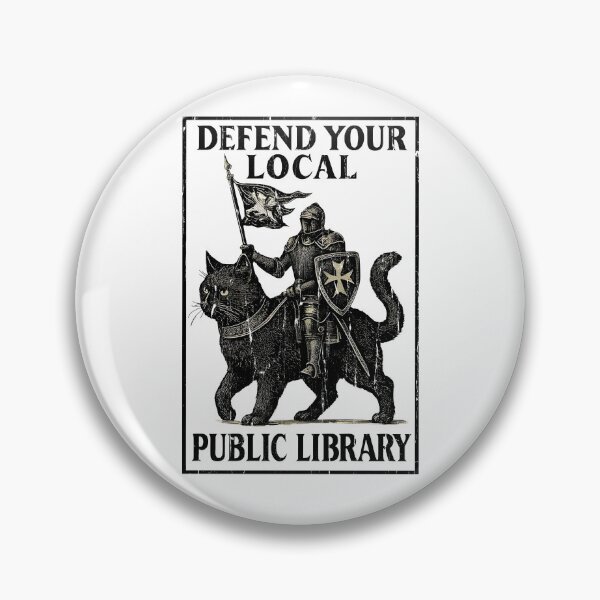 Item preview, Defend Your Local Public Library designed and sold by passantpossi.