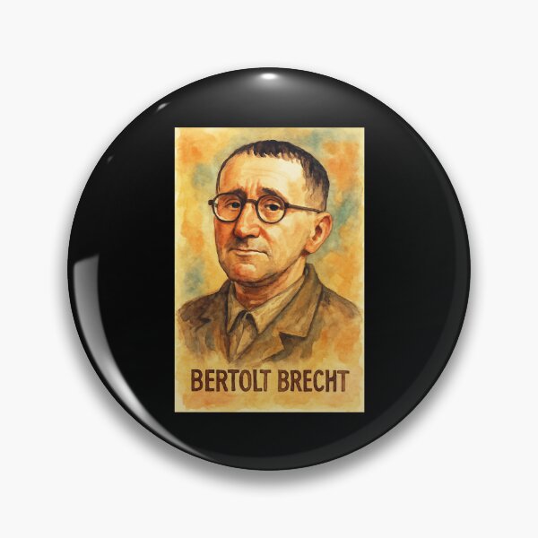 Item preview, Bertolt Brecht designed and sold by Sarcastic designs.