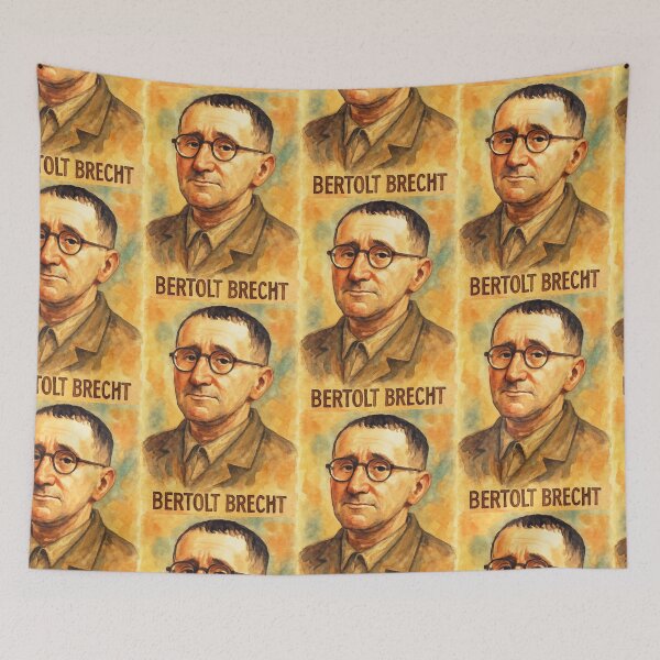 Item preview, Bertolt Brecht designed and sold by Sarcastic designs.