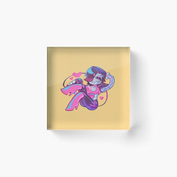 Item preview, Mettaton Undertale Sticker designed and sold by Yan Factorial.