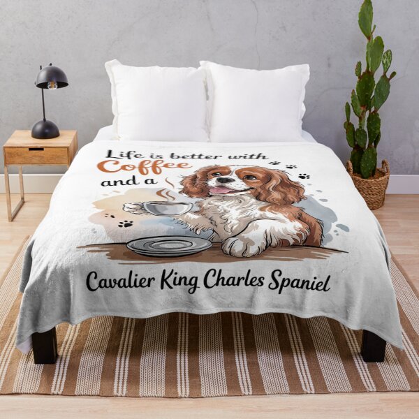 Item preview, Cavalier King Charles Spaniel Dog Breed Life is Better with designed and sold by FadeOfThrone.