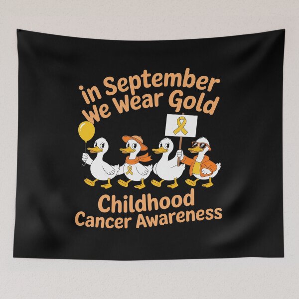 Item preview, in September We Wear Gold Goose Childhood Cancer Awareness designed and sold by ShelFisher.