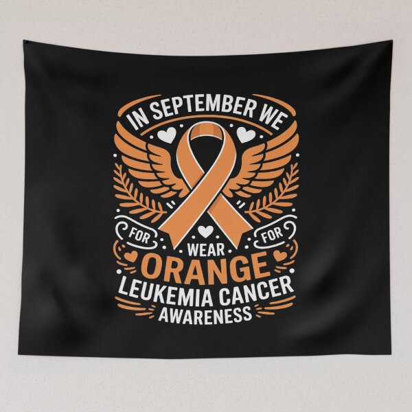 Item preview, in September We Wear Orange Leukemia Cancer Awareness designed and sold by ShelFisher.