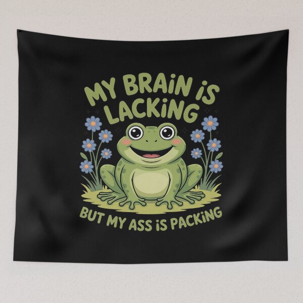 Item preview, Inappropriate My Brain is Lacking But My Ass is Packing designed and sold by ShelFisher.