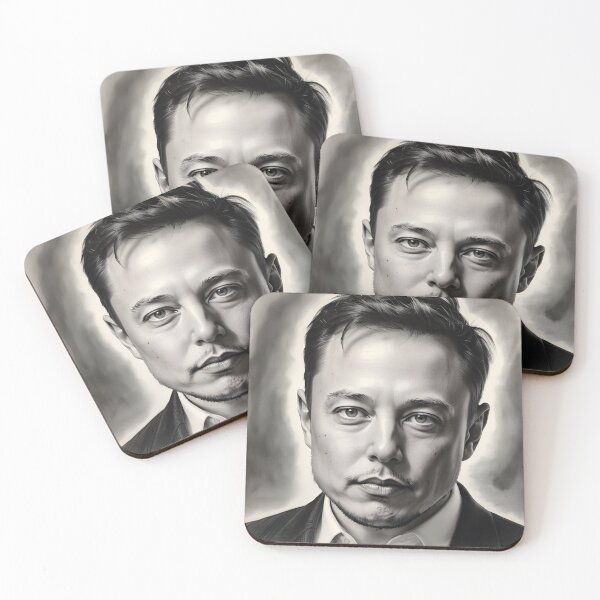 Item preview, Elon Musk designed and sold by WorldofCharcoal.