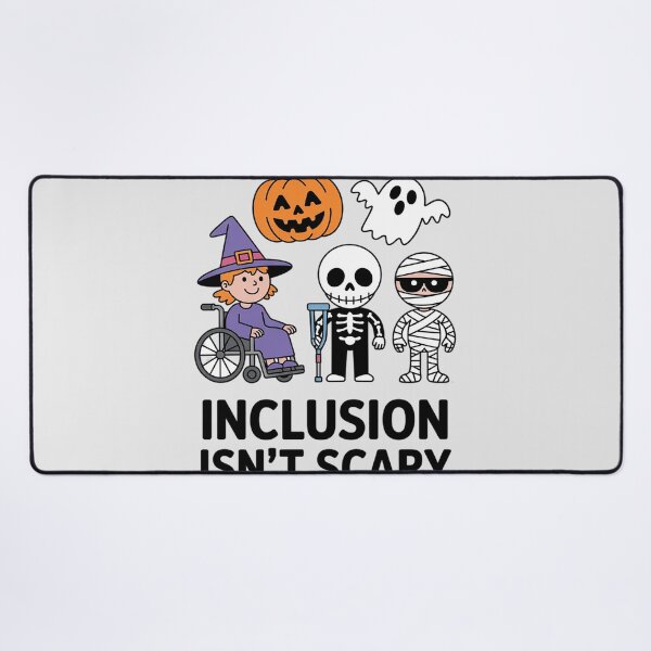 Item preview, Inclusion Isn't Scary Ghost Mummy Halloween SLP Sped Teacher designed and sold by Sandrhaus.