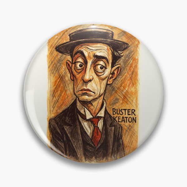 Item preview, Buster Keaton designed and sold by Sarcastic designs.