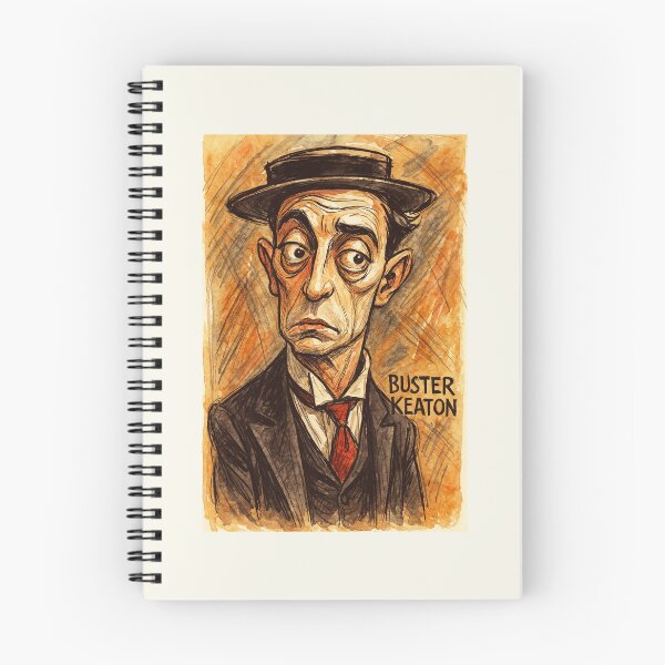 Item preview, Buster Keaton designed and sold by Sarcastic designs.