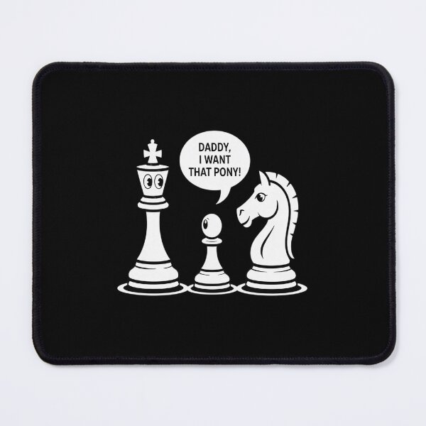 Item preview, Chess Daddy Want That Pony Kids Meme Knight designed and sold by SIGORDESIGN.
