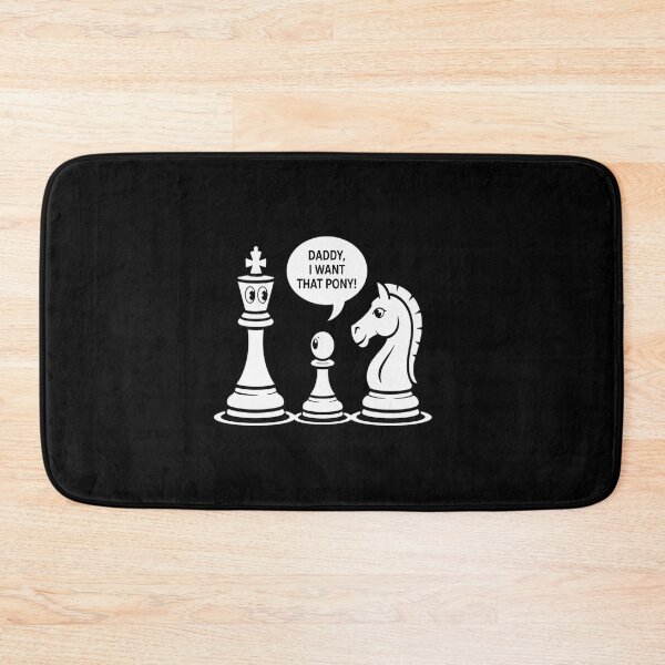 Item preview, Chess Daddy  Want That Pony Kids Meme Knight designed and sold by SIGORDESIGN.