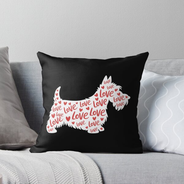 Item preview, Scottie Scottish Terrier Heart Dog Valentine's Day designed and sold by CruelShadesSt.