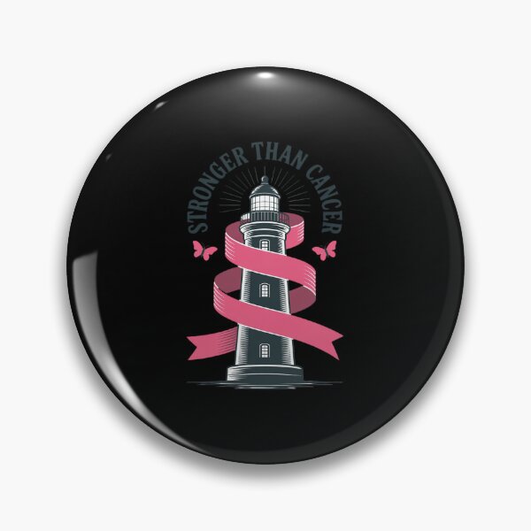 Item preview, Inspirational Stronger Quote Breast Cancer Awareness designed and sold by Sandrhaus.