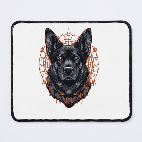 Item preview, mysterious black dog without back ground designed and sold by Alchemic-Gifts.