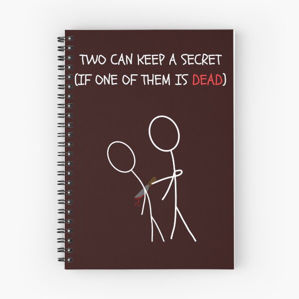 Item preview, Two Can Keep a Secret designed and sold by crystalskiescreative.