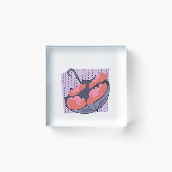 Item preview, Umbrella of Clouds — Surreal Winter Vibes designed and sold by AdamsDrawing.
