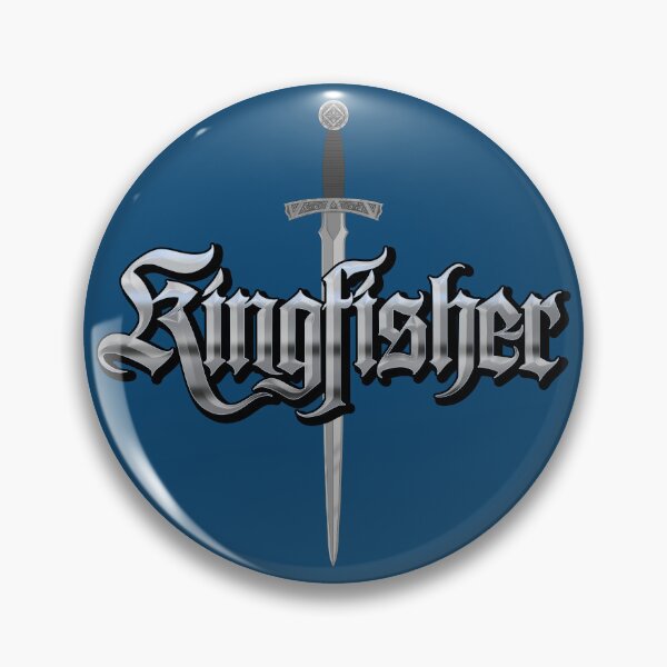 Item preview, Kingfisher and sword designed and sold by DappledMoon.