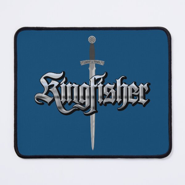 Item preview, Kingfisher and sword designed and sold by DappledMoon.