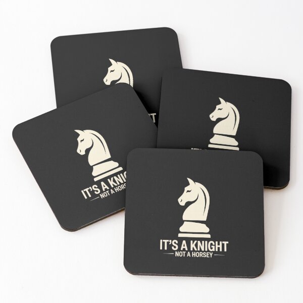 Item preview, Chess - It's A Knight Not A Horsey designed and sold by SIGORDESIGN.