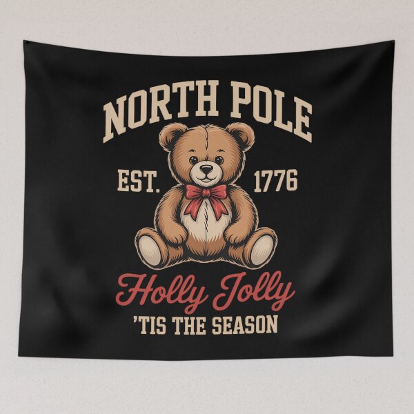 Item preview, Cute North Pole Bear Holly Folly Tis The Season designed and sold by CruelShadesSt.