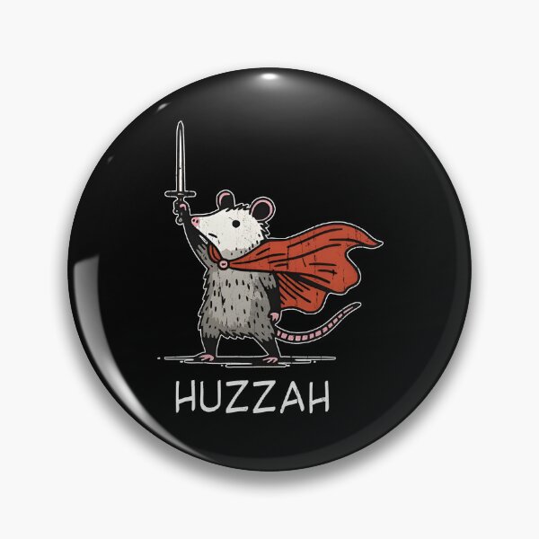 Item preview, Huzzah Opossum designed and sold by passantpossi.