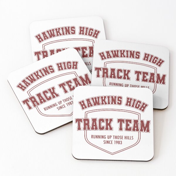 Item preview, Hawkins High Track Team – Running Up Those Stranger Hills Since 1983  designed and sold by Katherine Pearl.