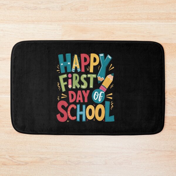 Item preview, Happy First Day of School – Crayon Fun! designed and sold by SIGORDESIGN.