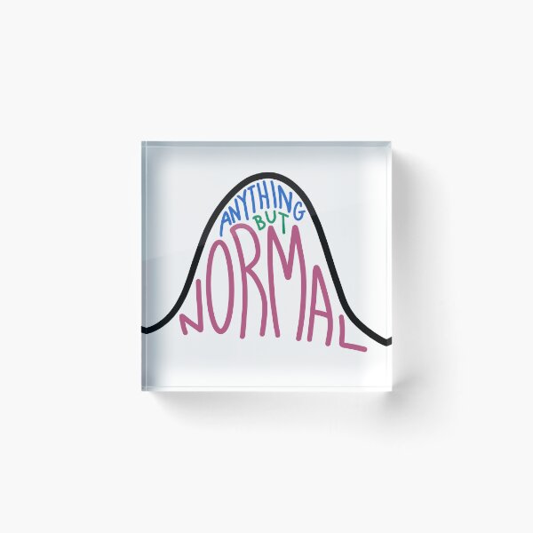 Item preview, Anything But Normal Statistics Lovers designed and sold by neesheew.