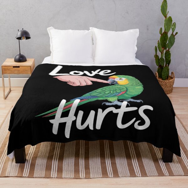 Item preview, Parrots Love Hurts Valentine's Day designed and sold by CruelShadesSt.