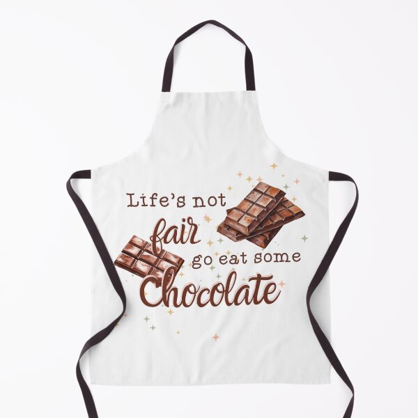 Item preview, Funny Life's Not Fair Go Eat Some Chocolate Women designed and sold by Embers & Incense Co..