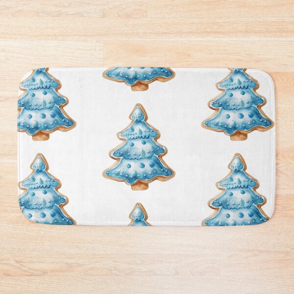 Item preview, Blue Christmas tree cookie designed and sold by MendaciousMina.