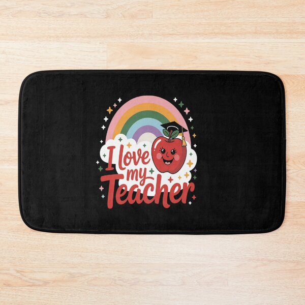Item preview, Thanks a Latte  Teacher Apple Rainbow designed and sold by SIGORDESIGN.