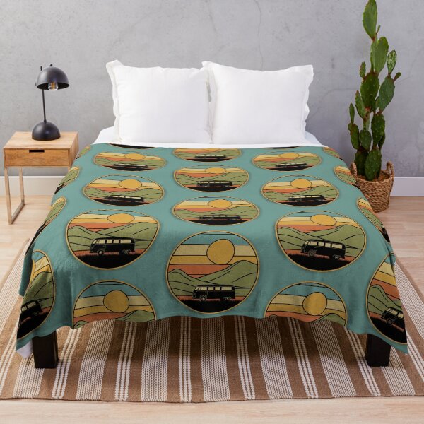 Item preview, Vintage Van Sunset: Bohemian Road Trip Freedom designed and sold by MartinxMarie.