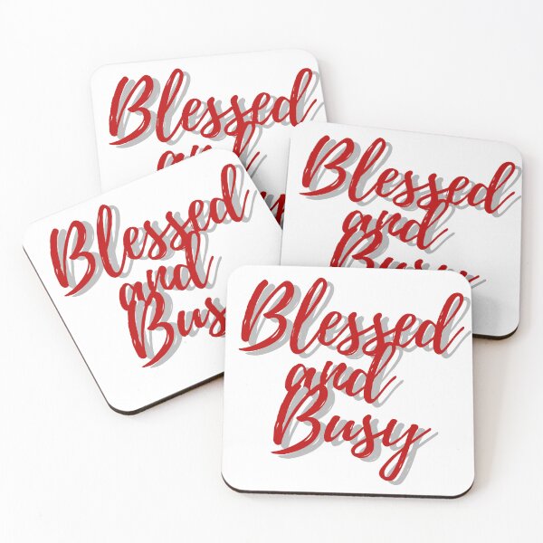 Item preview, Blessed and Busy designed and sold by Your Majesty & Co..