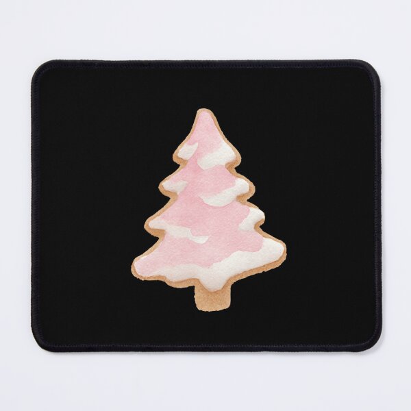 Item preview, Pink Christmas tree cookie designed and sold by MendaciousMina.