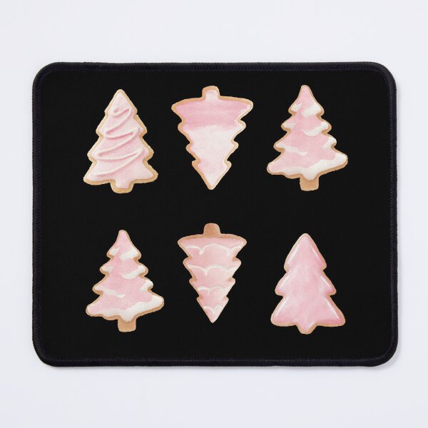 Item preview, Pink Christmas tree cookie pack designed and sold by MendaciousMina.