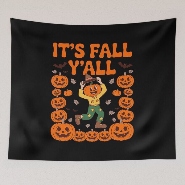 Item preview, It’s Fall Y’all Pumpkin Cowboy Western Halloween designed and sold by Sandrhaus.