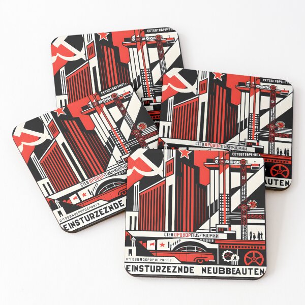 Item preview, Einstrzende-Neubauten-1950S-Communist-Poster-V-3 designed and sold by CeliaVela.