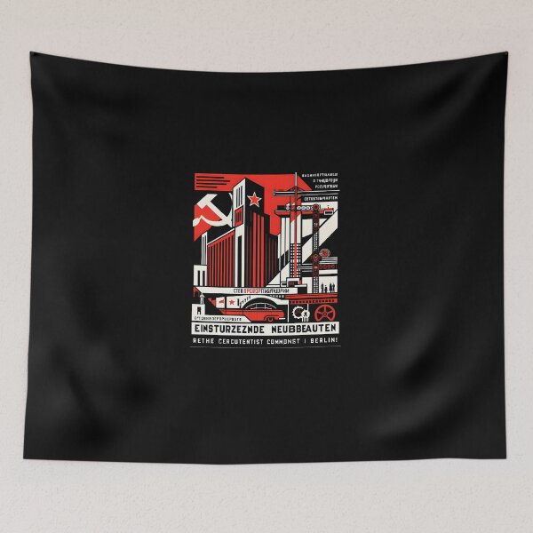 Item preview, Einstrzende-Neubauten-1950S-Communist-Poster-V-3 designed and sold by CeliaVela.